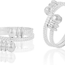 Silverplated Simple Sober Bichiya Fashion Toerings Women (TRRM6561)-image-34
