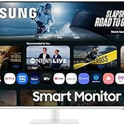 Samsung M7 Series 43 Inch (1.08m) Vision AI Smart Monitor, 4K (3840x2160), in-Built Speaker, Smart TV Apps, AirPlay, 60Hz, 4ms, Wi-Fi, Bluetooth, USB, USB-C, Wireless Display (LS43FM701UWXXL, White)-image-5