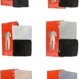 Trouser Shirt Fabric Combo Box (Multicolour, Unstitched, All Weather Fabric) (MULTICOLOUR, PACK OF 6)-image-29