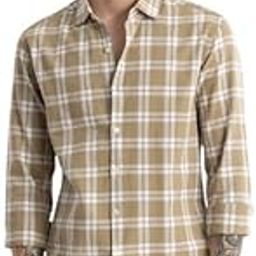 JAI TEXTILES Men's Cotton Casual Printed Checkered Stylish Latest Shirt for Men (Brown; Medium)-image-74