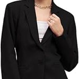 Notched Lapel Long Sleeves Single-Breasted Casual Blazer-29