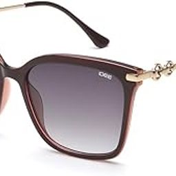100% UV protected sunglasses for Women | Size- Small | Shape- Square | Model- IDS2943C3SG (Pink)-image-13