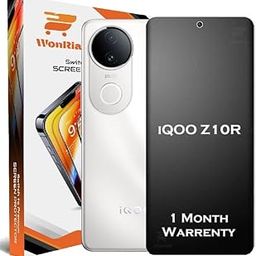 WonRia® Pack 1 - Matte Screen Guard Protector For iQOO Z10R 5G Unbreakable Membrane | Flexible TPU Matte Film | Edge to Edge Installation Kit | Transparent-image-54