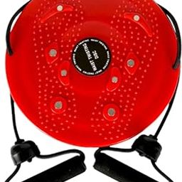 LOOM TREE® Waist Twisting Disc Portable Non Slip Fitness Plate Exercise Balancing Board Red | 1 Waist Twisting Disc-picture-31