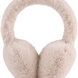 Warm Ear muffs for Women Winter Unisex Fluffy Earmuffs Adjustable Lady Ear Warmer Faux Fur Ear Covers-image-23