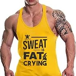 Micro Polyester Sweat is Fat Gym Regular Fit Vest| High Moisture Absorbing Men's Innerwear Vests-image-65