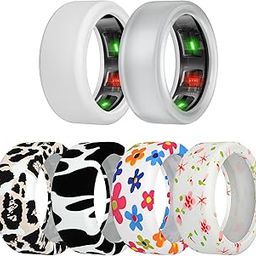 4/6 Pack Ring Protector Compatible with Oura Ring Gen 4/3, Silicone Cover for RingConn Gen 2/1 Working Out Accessories Men Women-picture-10