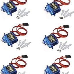 Super Debug (6 Pcs) SG90 Micro Servo Motor 9G RC Robot Helicopter Airplane Boat Controls-image-57