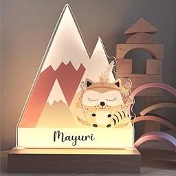 THE GRANDEUR Animal-Themed Customised Led Lamp, Gift Items for Women, Men, Birthday Gift Girlfriend, Kids, Friend, Return Gift Kids Birthday, Personalised Gift Girls Boys (Cat)-image-45