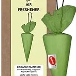 RunBugz Premium Camphor Lemongrass Fragrances Tri-Cone For Car Freshener, Home, Room & Washroom | Long Lasting Fragrance & Easy to Use | Camphor TriCone For Car, Room & Home - Pack of 1-7