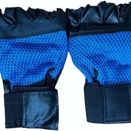 Gym Gloves with Wrist Support | Comfortable Raxin Gloves for Weightlifting, Training and Fitness | Grip Enhancing, Washable, Medium (Black)-image-70