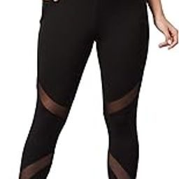 BLINKIN Stretchable Gym Pants for Women & Tights for Women Workout with Mesh Insert & Side Pockets (2670)-image-19