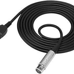 USB Microphone Link, Lightweight USB to XLR Cable, 16 Bit 48/44.1Khz 80Db for Windows XP/Vista Xbox Host PS2 Host Win7/ Mac 09-image-46