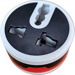Generic 3 PIN Universal Round 5 AMP - Type M to Type C Power Converter Adapter-12