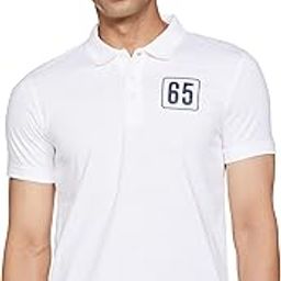 Men's Solid Regular Fit Polo Shirt-image-47