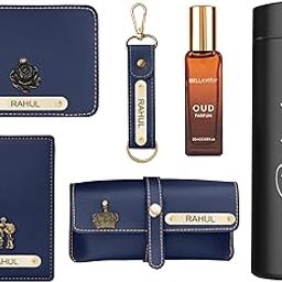Personalized Ultimate Travel Essentials Gift Set for Him (Blue)-picture-19