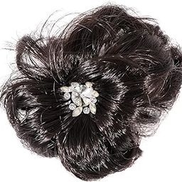 Shivarth Artificial Juda, Clutcher Juda For Women Hair, Clutcher Juda, Black, 25 Gram, Pack Of 1-image-1