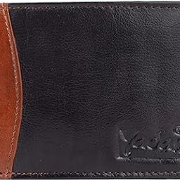 Shloka Arya Enterprises s Bi Fold Slim & Light Weight Leather Men's Stylish Casual Wallet Purse with Card Holder with Multicolor 382022_BR_BL-21