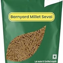 B&B Organics Barnyard Millet Vermicelli (180 grams) Kuthiraivalli Sevai/ Natural and Preservative Free/ Zero Additives-image-0