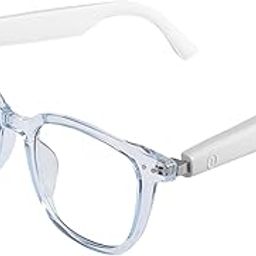 Piluyaa Smart Glasses Bluetooth Audio Sunglasses for Men Women with Dual Stereo Speakers, Open Ear Music &HD Calling, Touch &Voice Assistant, UV Protection—Blue-10