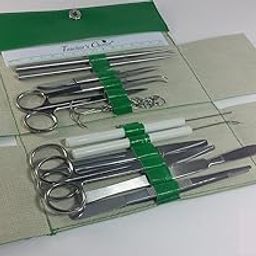 Dissecting Dissection Kit Set Student College Lab School Medical Science Elementary Introductory Anatomy Biology Bird Frog Pig Case-image-27