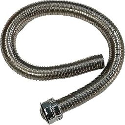 Waste Pipe For Bathroom Wash Basin/Kitchen Sink, Sink Drain Pipe, 76 cm Length, 40 mm Width, Flexible Corrugated Water Outlet Hose, Heavy Duty Stainless Steel Water Outlet-image-89