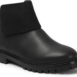 Women's Low Heel Comfortable Chelsea Slip On Boots with Round Toe for Casual and Party Use-image-26