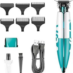 VGR V-958 Professional Rechargeable cordless Pro Self Haircut Hair Clipper, Beard trimmer with Stainless steel Blades USB Charging cable 5 Guide Combs for men Runtime: 180 min 1200 mAh Li-ion Battery-31