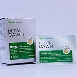 Dalisay Herbal's Detox Dawn 10 Capsules | Herbal Solution For Hanover Pack of 2 (FREE SHP)-10