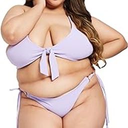 Ribbed Bikini for Plus Size Women Beach Wear | Swimming Costume for Women Plus Size Bikini Set-picture-54