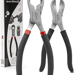 Scientific Labwares Vial Decapper and Crimper Pliers Set- Perfect for Decapping and Sealing 11mm and 20mm Vials and Bottles (13mm/20mm Decapper, 20mm Crimper)-23