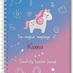 Bop Canvases Name Personalized Kids Journal – Magical Imaginings Edition | Custom Diary with 120 Guided Prompts, Doodle Pages & Reflection Activities | Gift for Ages 5–12, Boys & Girls | A5 Size-image-72