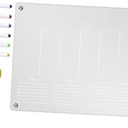 LOOM TREE® Acrylic Fridge Note Board Portable Transparent Message Board Weekly Planning | Office | Presentation A/V & Projectors | Dry Erase Boards-image-25