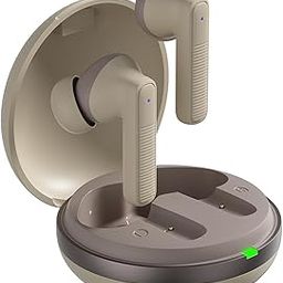 amazon basics TWS in-Ear Earbuds (AB-T17) with Fast Charging up to 70 Hours of Playtime | Dual 13mm Driver | IPX4 Water-Resistance | Bluetooth 5.3 | Charging Case with Mic | Touch Control (Beige)-81
