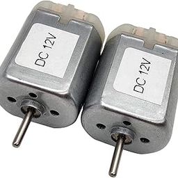 GRASAKY Model Geared Micro High Speed Motor, 12V 12500RPM, FC-280PC Mini DC Motors for Car Central Door Lock/Vehicle Rearview Mirror/Toys or Smart Device Rotating Torque (Size : 2 PCS)-image-69