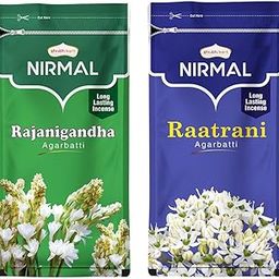 Shubhkart Nirmal Raatrani & Rajanigandha Agarbatti Zipper for Puja & Meditation & Positivity, Reduce Stress - 22.86 cm Long Incense Sticks | Floral Fragrance Charcoal Free (Combo of 2)-image-23