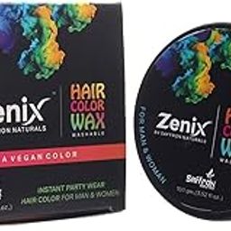Zenix Hair Styling Color Wax For Strong Hold And Volume For Highlights, Parties And Special Occasions Hair Fashion Styling Colour Wax Blue Color(100 gm)-picture-44