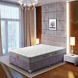 peps Organica 8-Inch Luxury Eco-Mattress | Queen Size (75X60X08)| Natural Latex & Pocket Spring | Bio-Cotton | Hypoallergenic | Zero Disturbance Sleep|10 Year Warranty-image-66