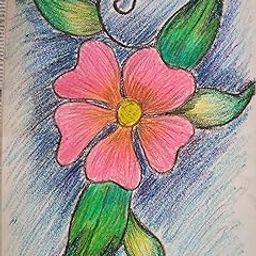 Flower painting by Suyog Chaudhari For home decor size 28 * 38 without frame-51