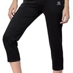 Women Black Solid Basic Cotton Capri-image-37
