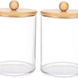 CALANDIS® Makeup Cotton Storage Box Decor Cotton Swab Storage Box for Cotton Swab 2 pieces | 2 Cotton Swab Storage Boxes-19