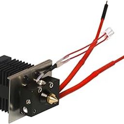 2 in 1 Out Hotend Kit for Geeetech A10M A20M 3D Printer Reduce Clogging or Jamming 1.75mm Filament 0.4mm Nozzle Extruder-22