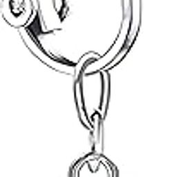 Silver Plated Clip-On Style 'Flash Pop' Shamballa Crystal Ball Belly Button Navel Ring For Women And Girls (BB0203) 1 Pc-image-91