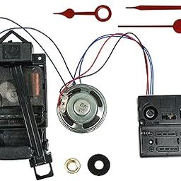 UJEAVETTE Pendulum Clock Movement DIY Replacement Chime Music Box Style D Hands-picture-16