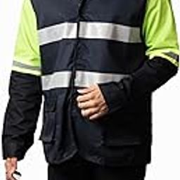TheStoreIndia Industrial Safety Vest For Men, High Visibility-image-86