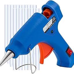 FEDUS 100W glue gun with 5 glue sticks, for Gluing Crafts, Small Art Projects, Heavy Duty High Temp Pen for Crafting,Wood, Jewelry,Fabric, Professional Tool with Stand, On Off Switch- MULTICOLOR-picture-20
