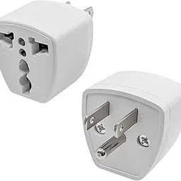hi plasst pins n plugs Hi-Plasst Universal Travel Adapter for USA (Pack of 2) (Type-B // US-Canada, Japan, Philippines) - Type A USA Plug // India to US Plug Adapter-picture-24