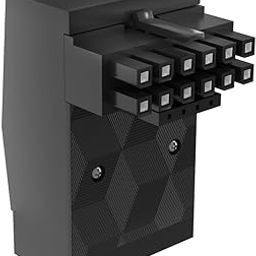 12VHPWR 90 Degree Adapter: 16 Pin GPU Power Connector 600W Pcie5.0 Right Angle Power Adapter for 12+4 Pin Graphics Card RTX 3090Ti 4070Ti 4080 4090 GPU (Type-15