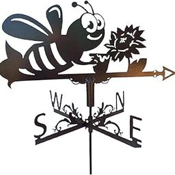 bnf® Weather Vane Black Scene Stake for Garden Barn Fence Mount Bee | Yard, Garden & Outdoor Living | Garden D©cor | Weathervanes-image-46