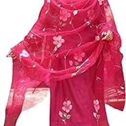 Women's Rayon Viscose Printed Straight Kurta with Pant & Dupatta-picture-18